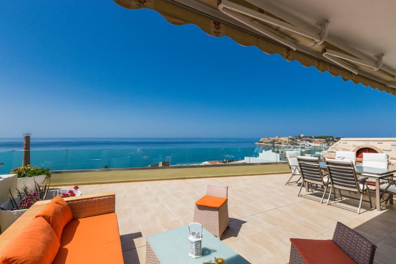 Elytis Panoramic View Rethymno Exterior foto